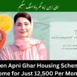 Apni Zameen Apni Ghar Housing Scheme – Own A Home for Just 12,500 Per Month