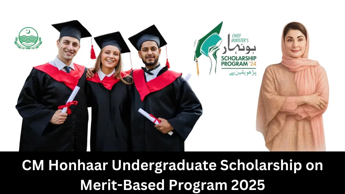 CM Honhaar Undergraduate Scholarship on Merit-Based Program 2025