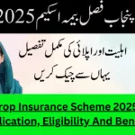 Punjab Crop Insurance Scheme 2025 – Online Application, Eligibility And Benefits