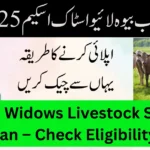 Punjab Widows Livestock Scheme 2025 Pakistan – Check Eligibility