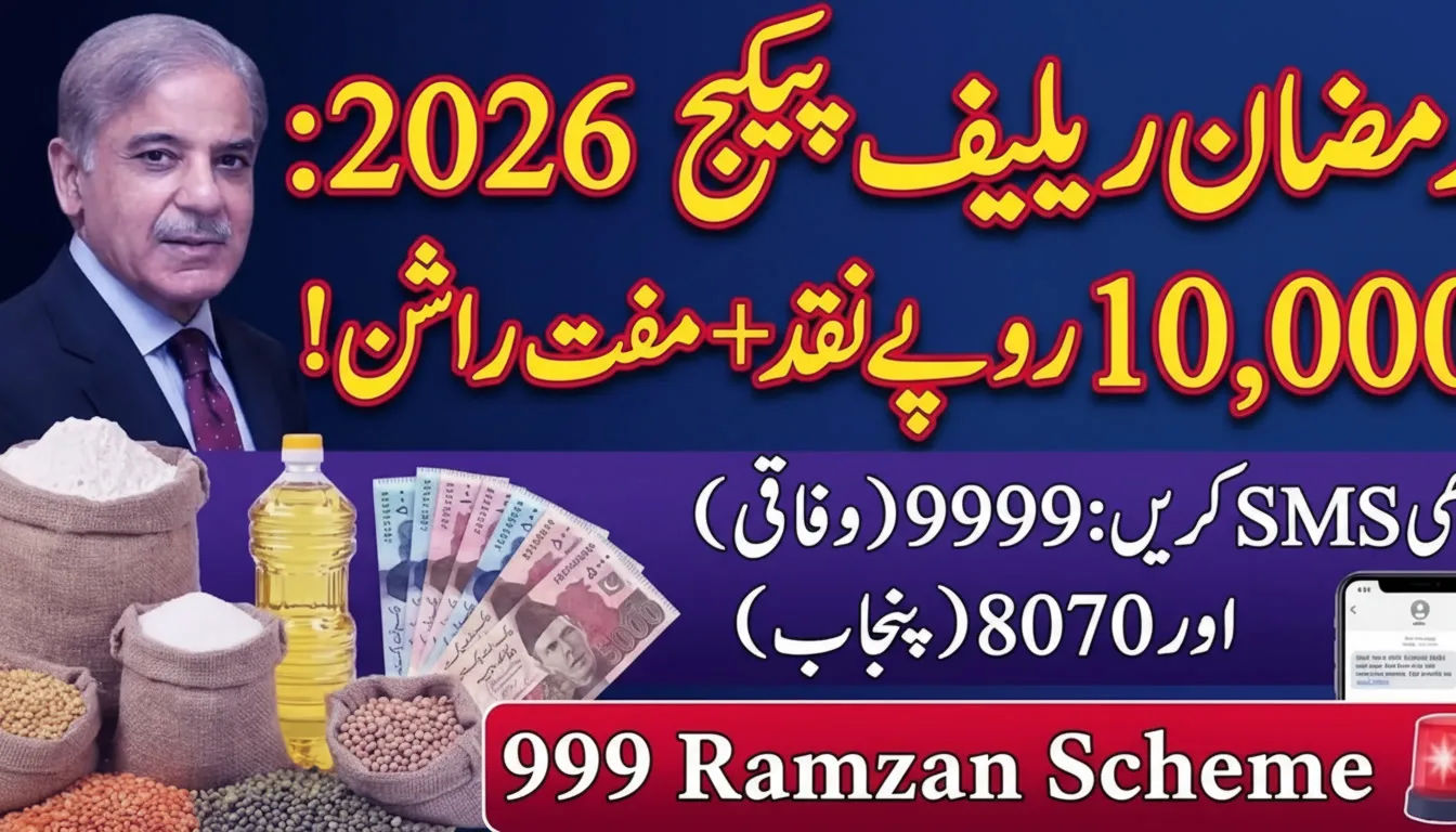 9999 Ramzan Relief Scheme 2026 Step-by-Step Registration